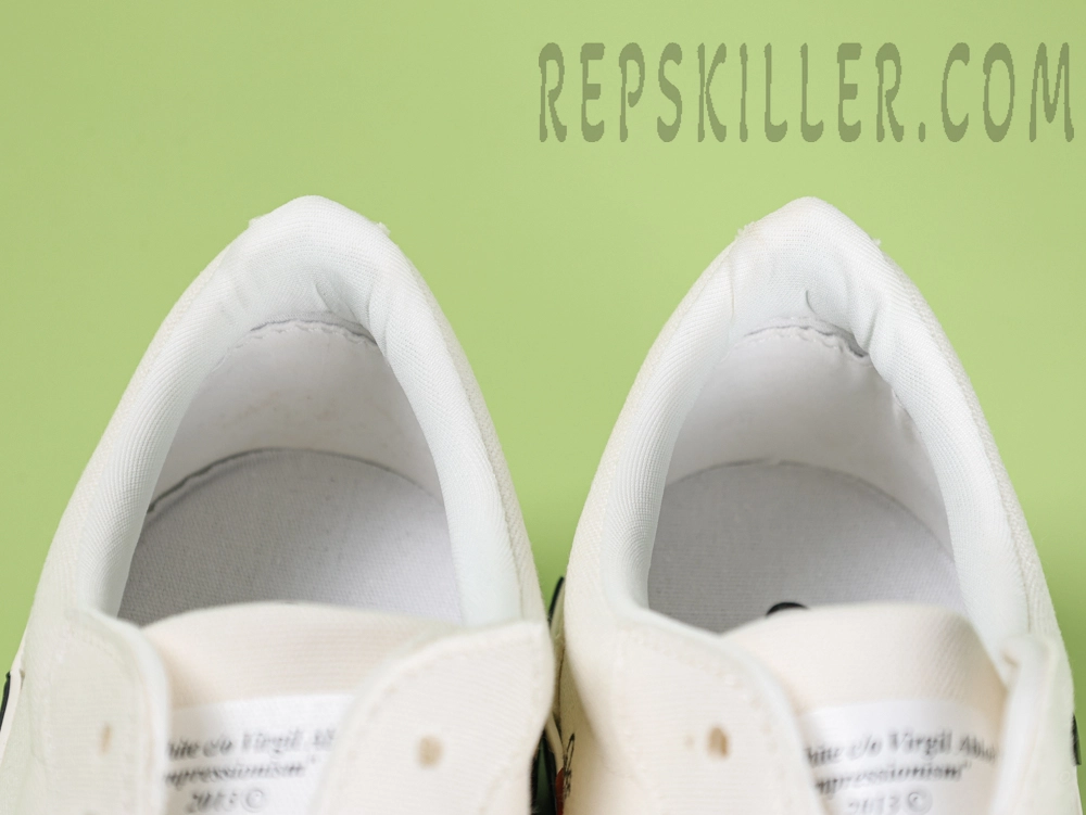 OFF-WHITE Vulc Low Canvas White Green13