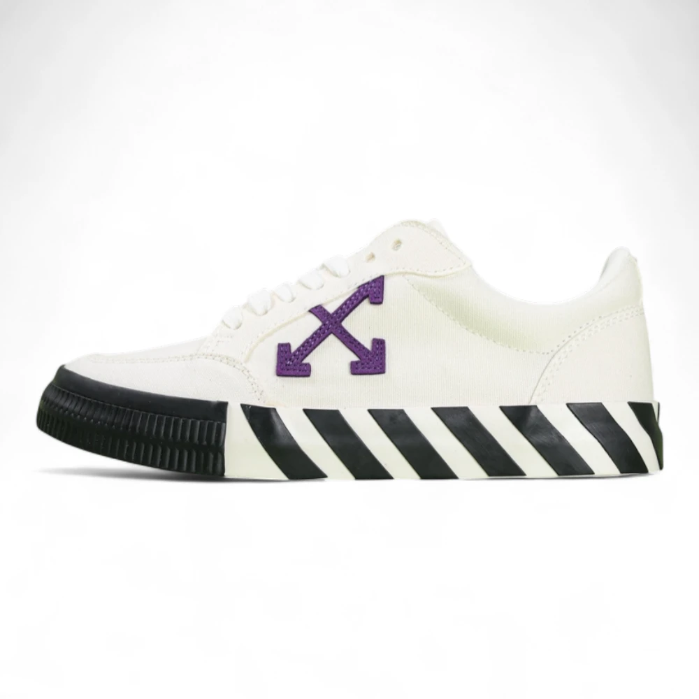 OFF-WHITE Vulc Low Canvas White Purple