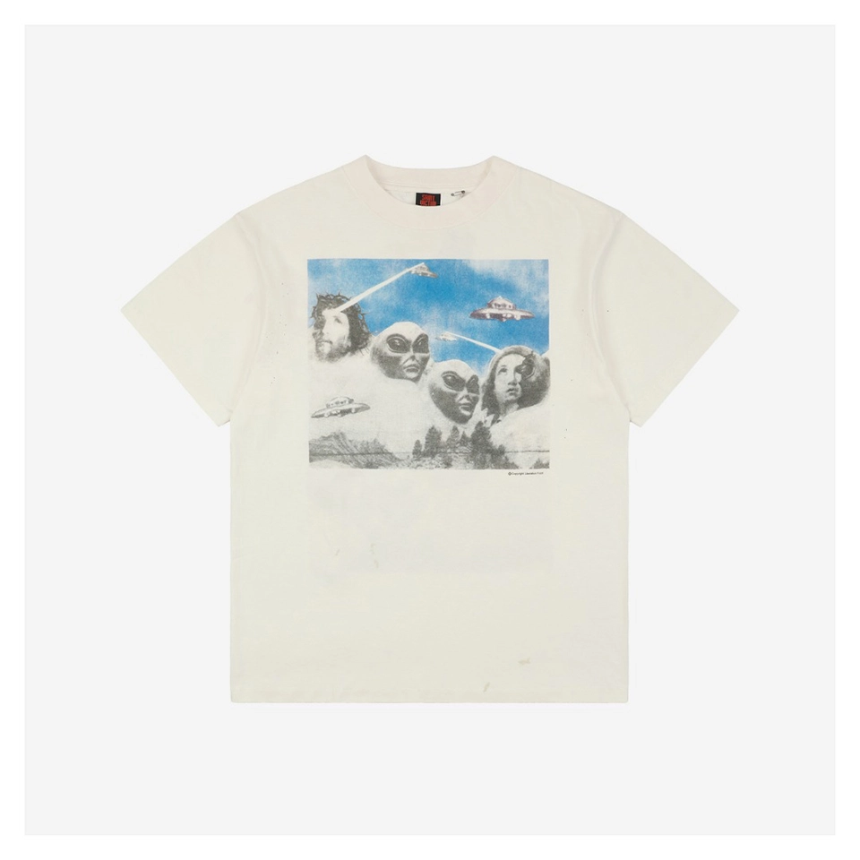 Saint Michael Alien Invasion Crisis T-shirt