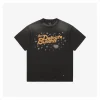 Saint Michael “Delicate Bullshit” Star Print Distressed T-shirt