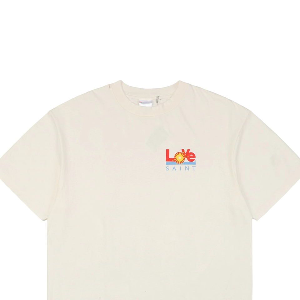 Saint Michael LOVE Graphic Print T-shirt