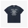 Saint Michael Lightning Skull Print T-shirt