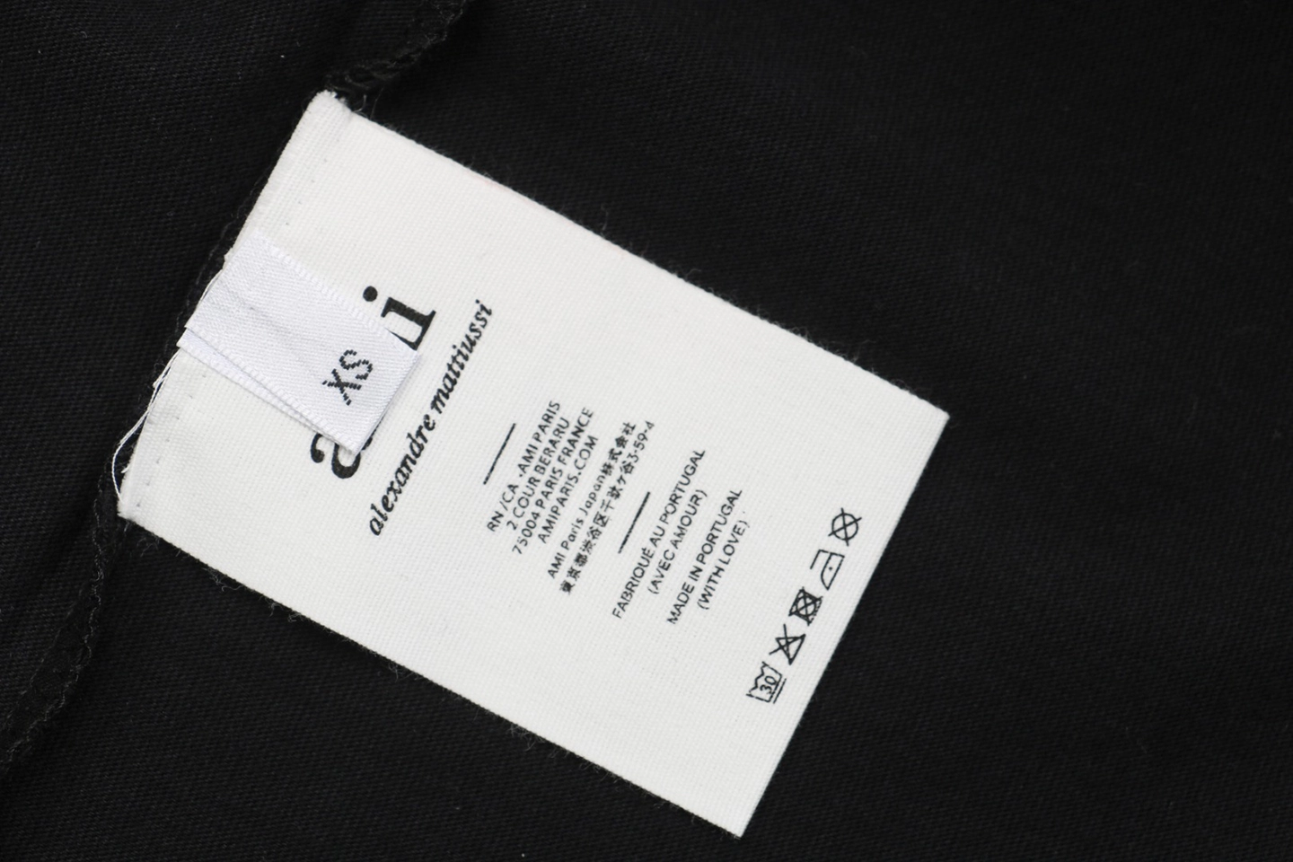 Wash tag