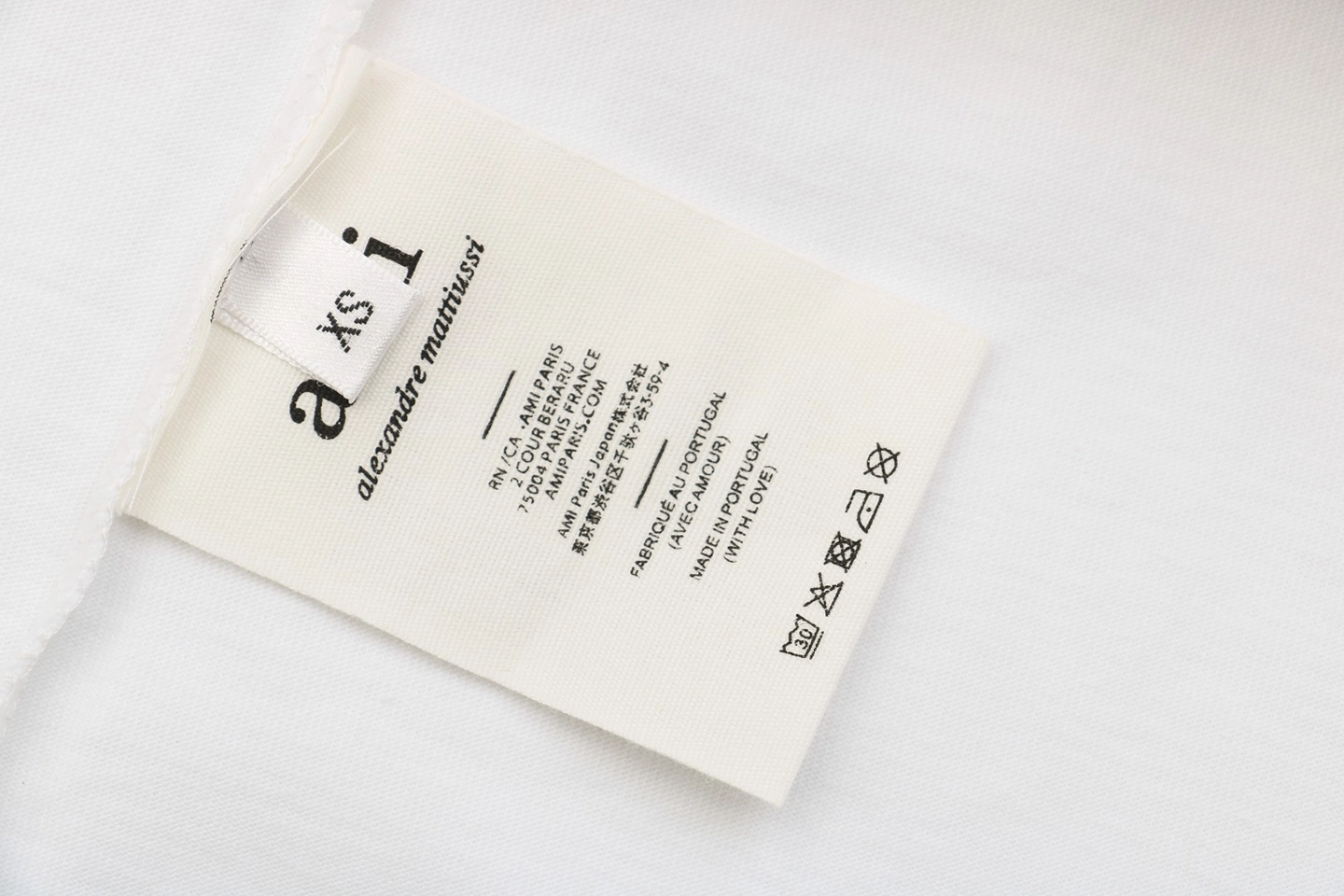 Wash tag