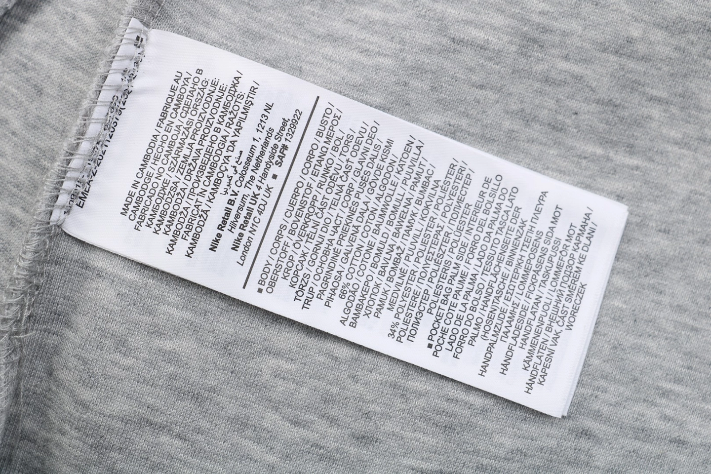 Wash tag