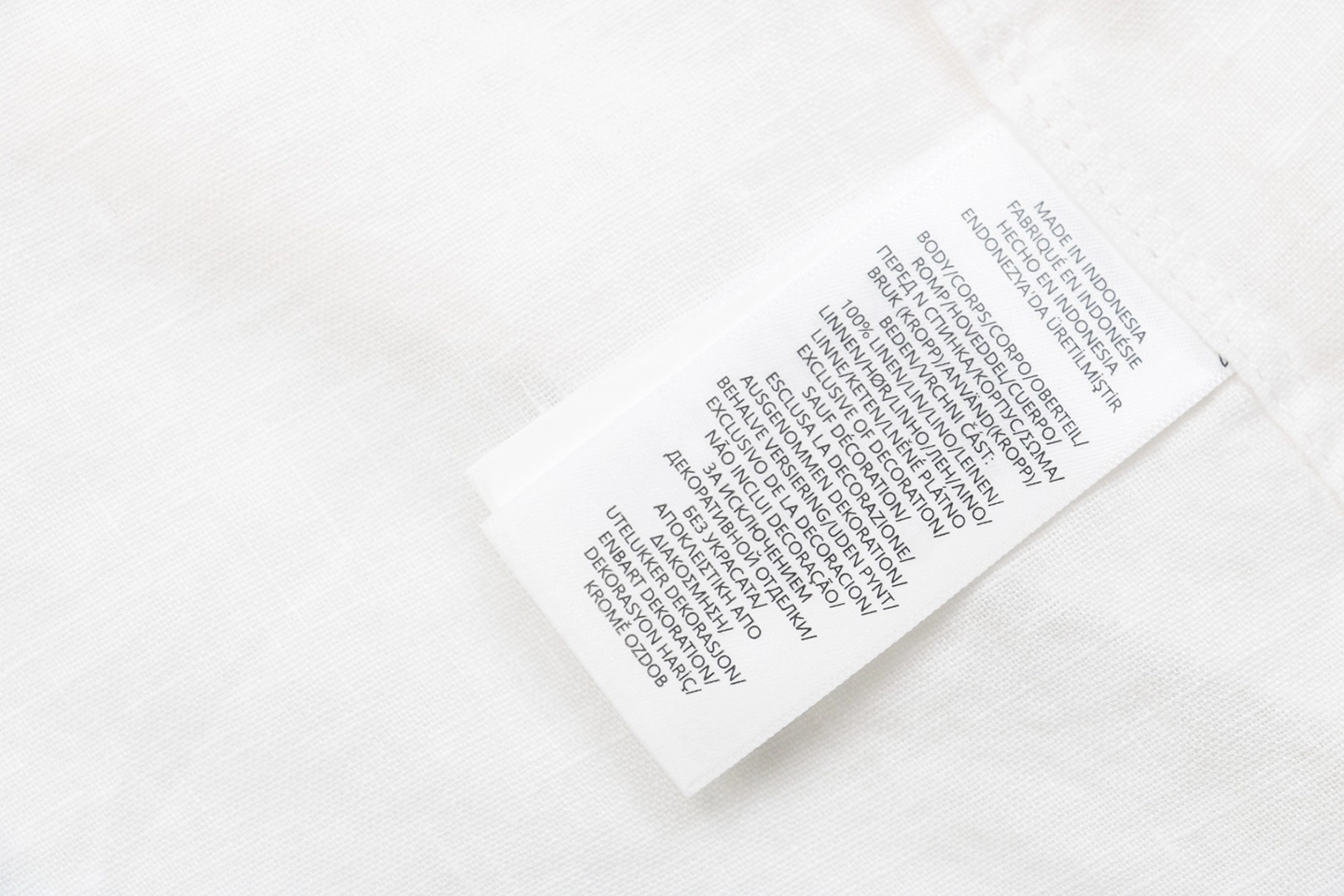 Wash tag