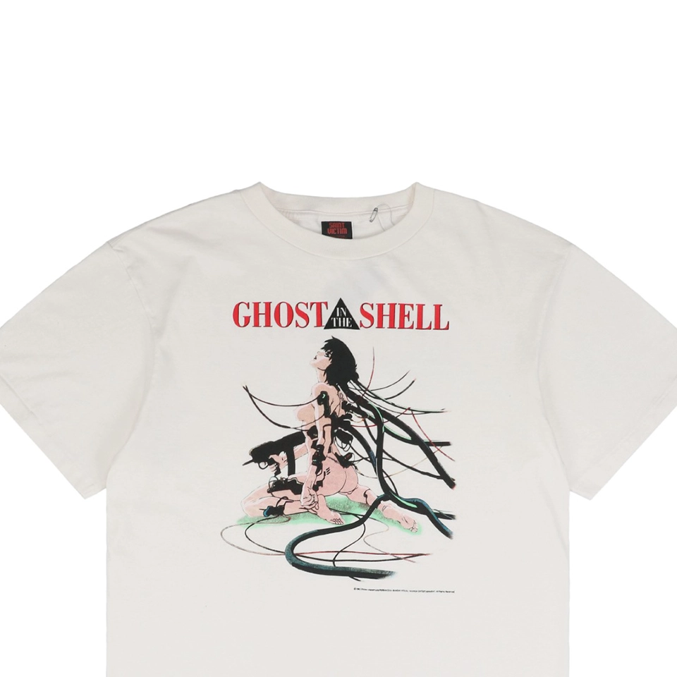 Saint Michael Ghost in the Shell Cable Graphic T-shirt