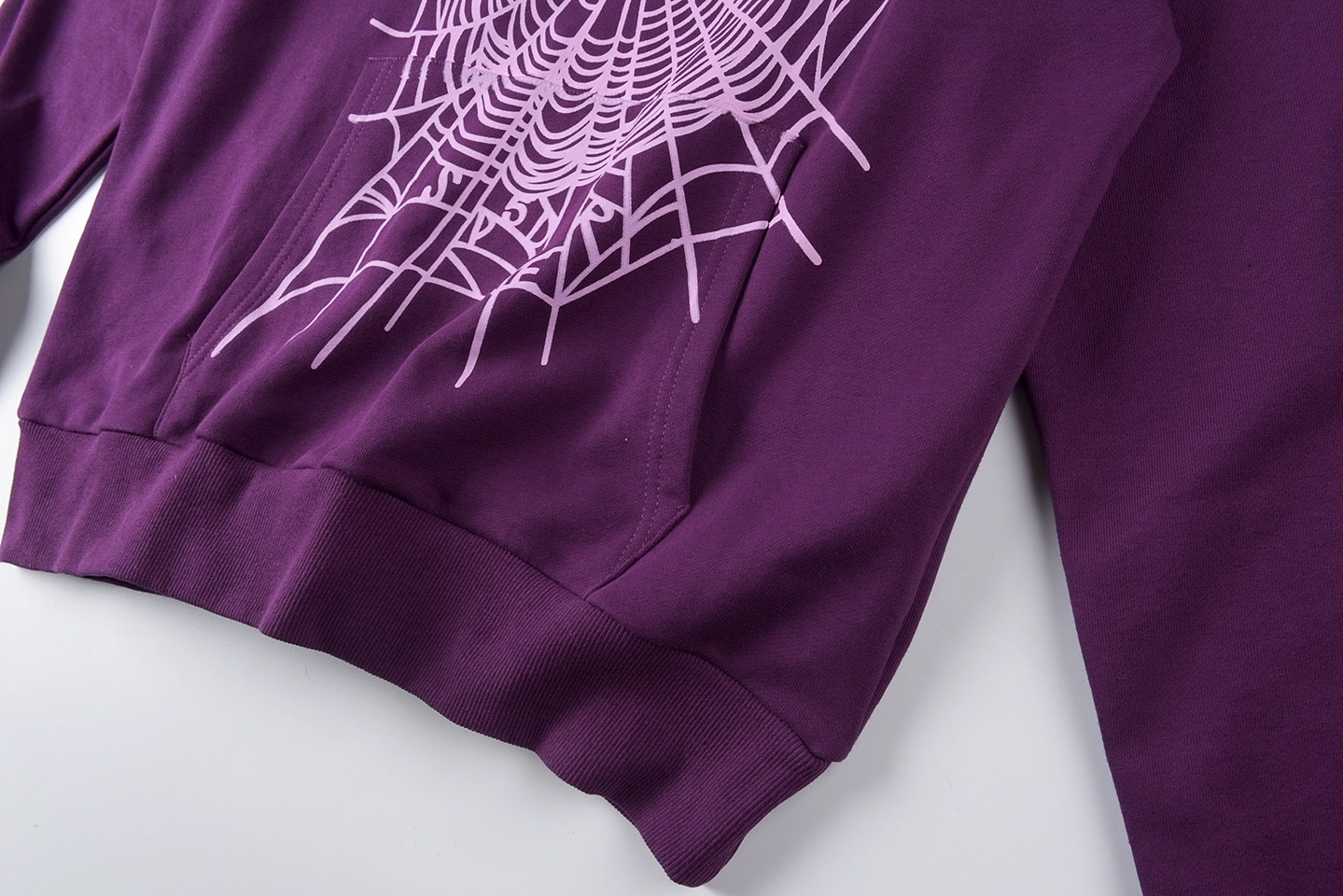 Sp5der 555555 Swarovski Web Hoodie1