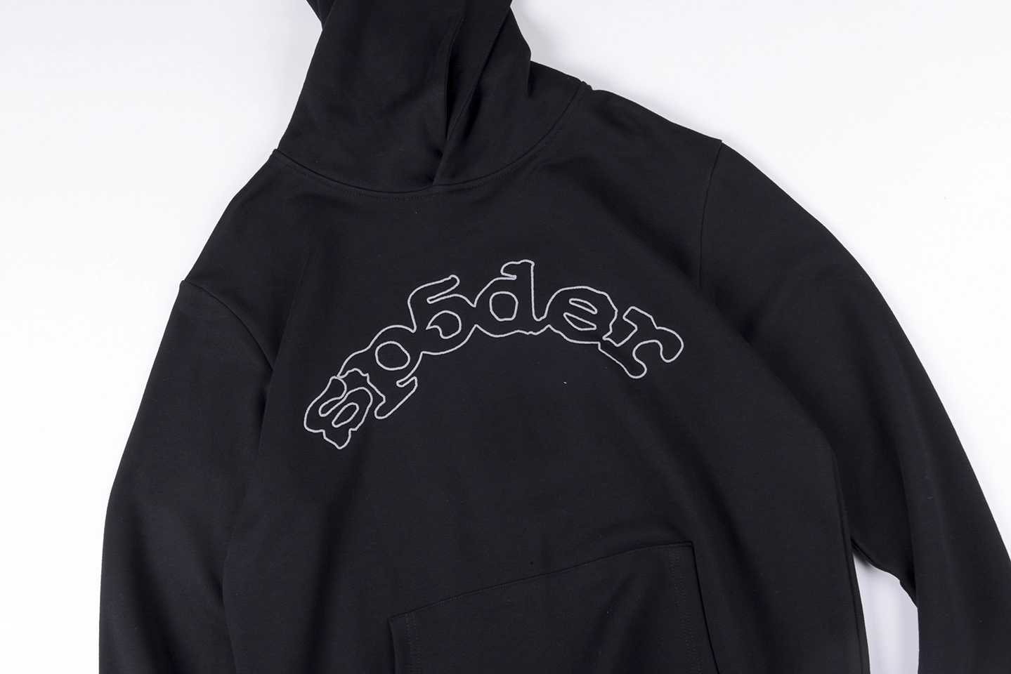 Sp5der Embroidered Logo Hoodie7