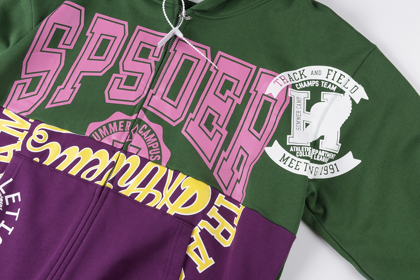 Sp5der Joker Split Track Hoodie4