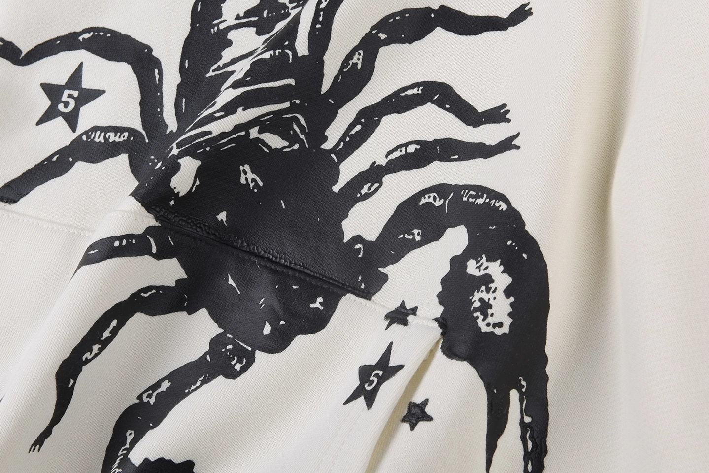 Sp5der Scorpion Graphic Cotton Hoodie6
