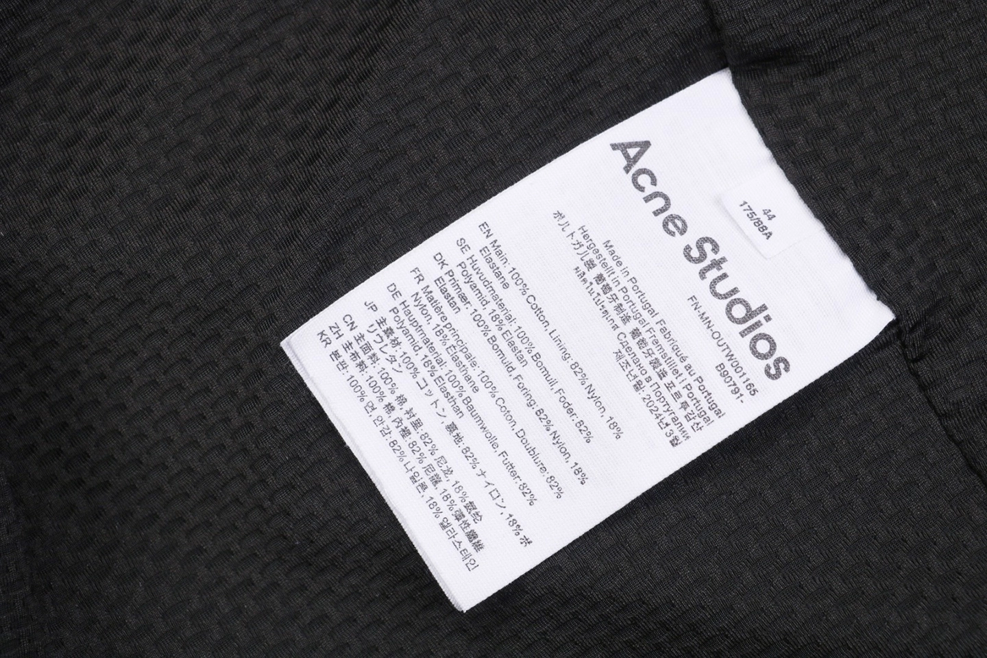 Wash tag