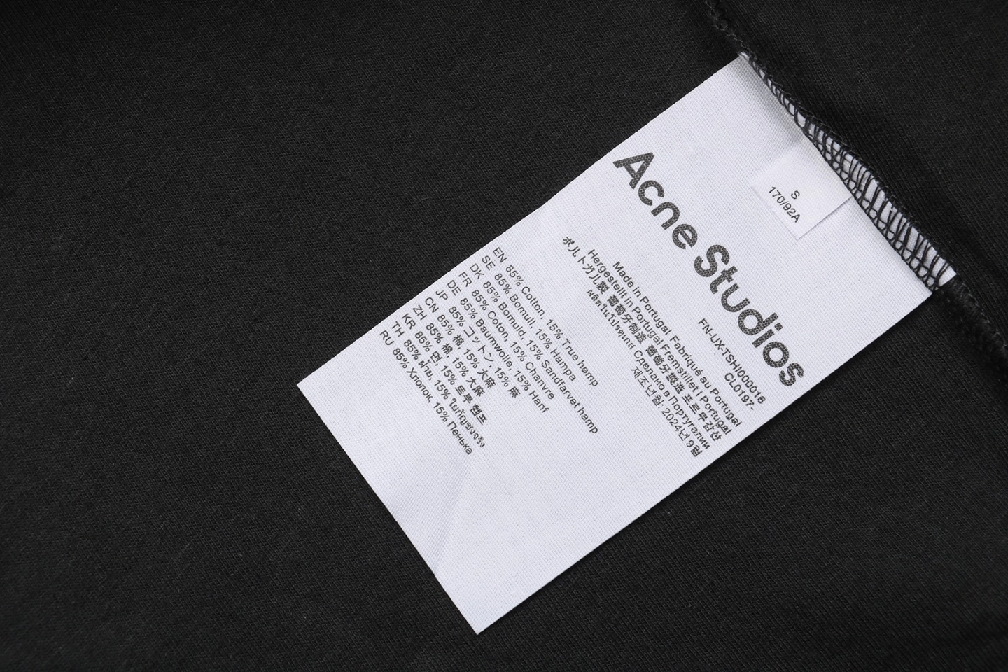 Wash tag