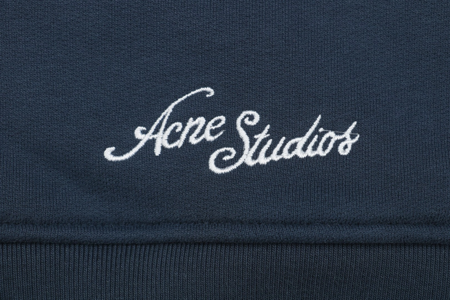 Acne Studios Navy Embroidered Logo Track Jacket8.jpeg