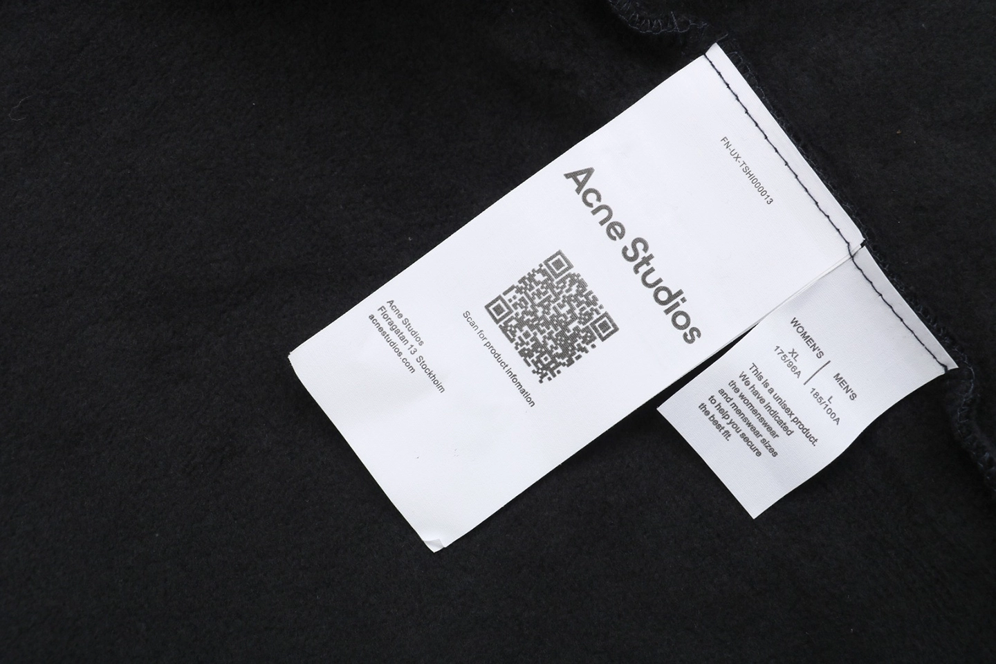 Wash tag