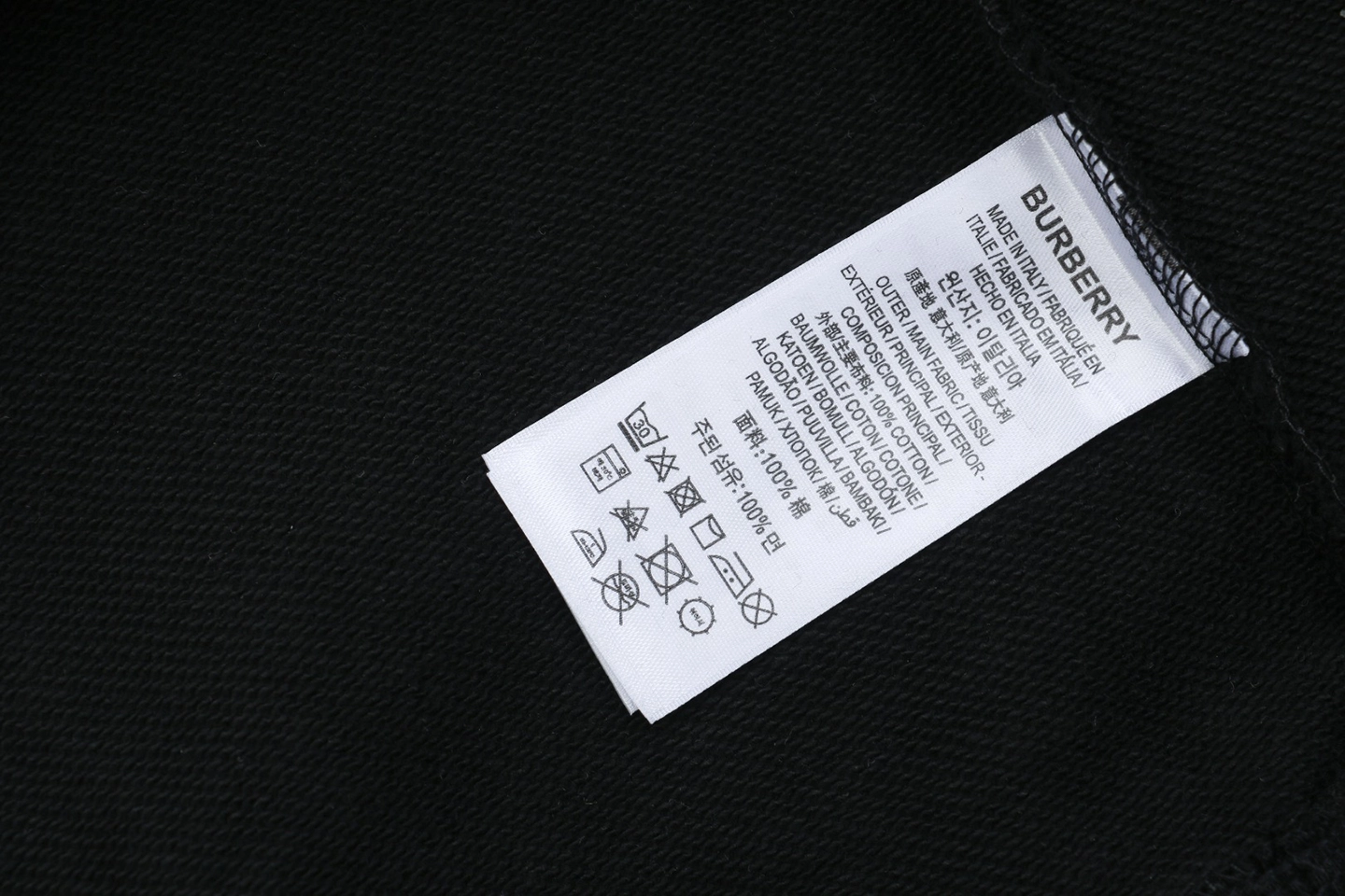 Wash tag