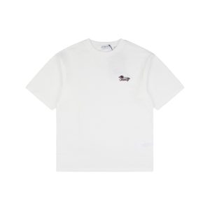 BBry Duck & Letter Embroidered T-Shirt Front