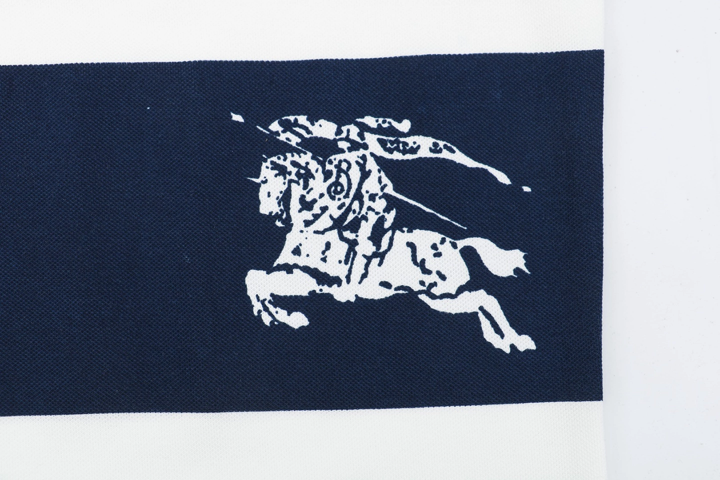 BBry Equestrian Knight Stripe Polo T-shirt6.jpeg