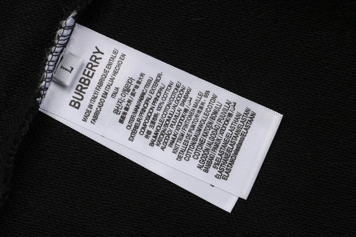 Wash tag