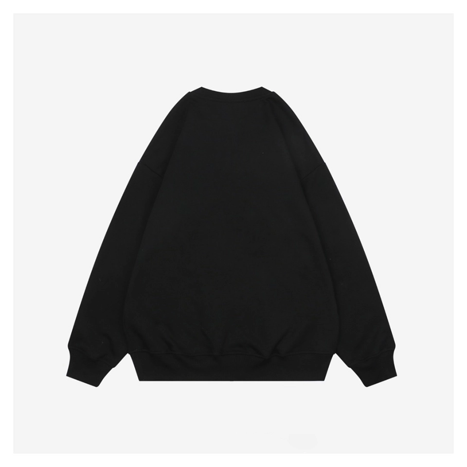 F Monster Eyes Crewneck Sweatshirt Black