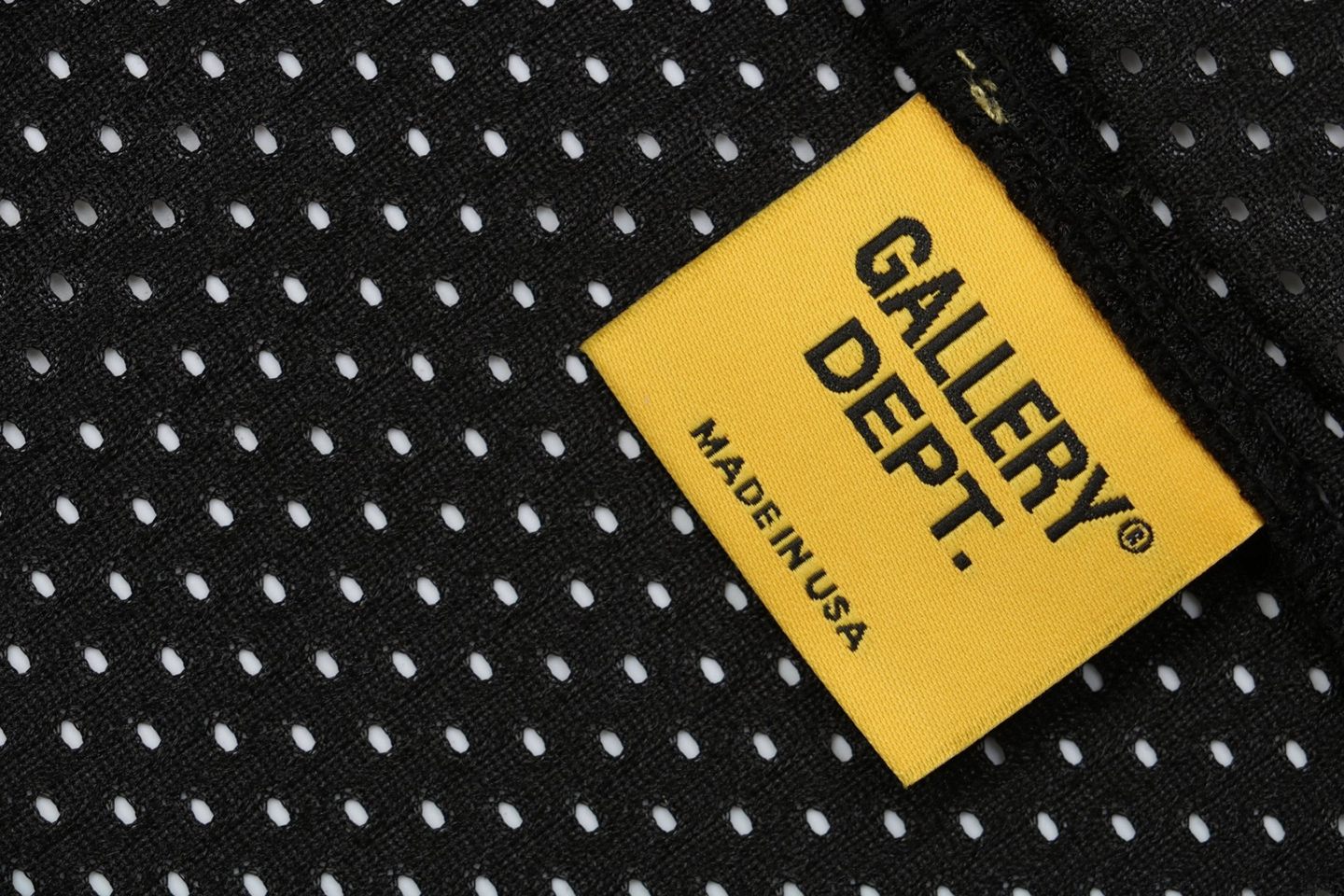 Gallery Dept Mesh Colorblock French Logo Shirt Logo tag