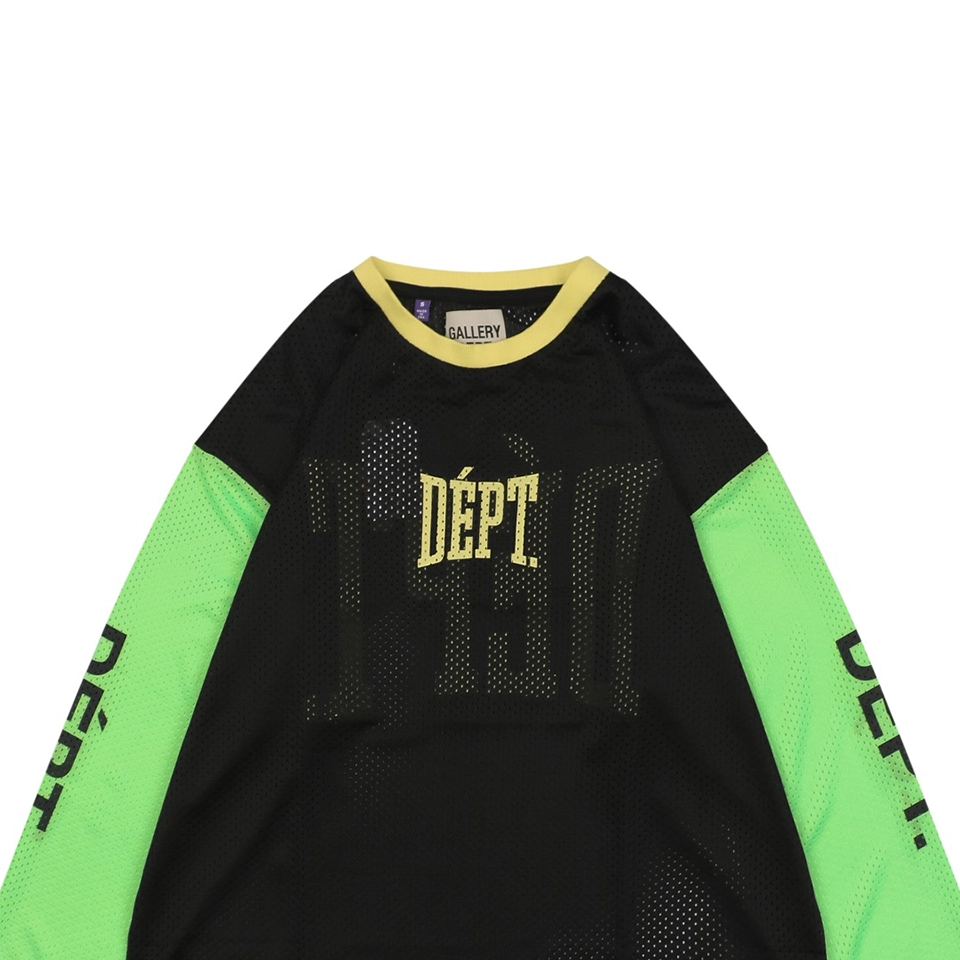 Gallery Dept Mesh Colorblock French Logo Shirt