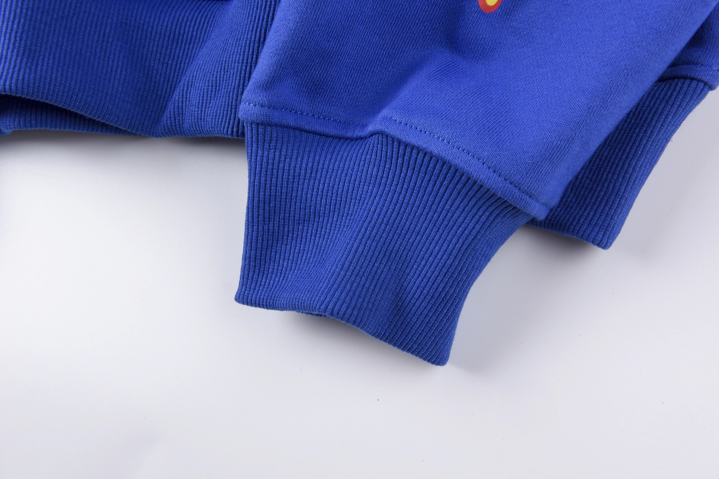Glo Gang Blue Crown Spray Hoodie10
