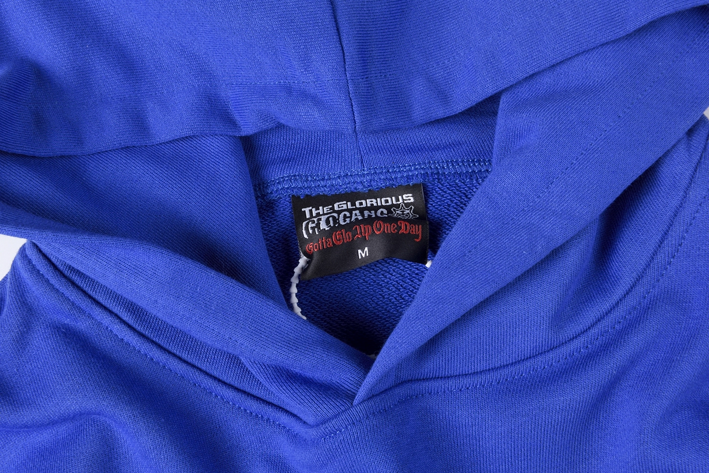 Glo Gang Blue Crown Spray Hoodie5
