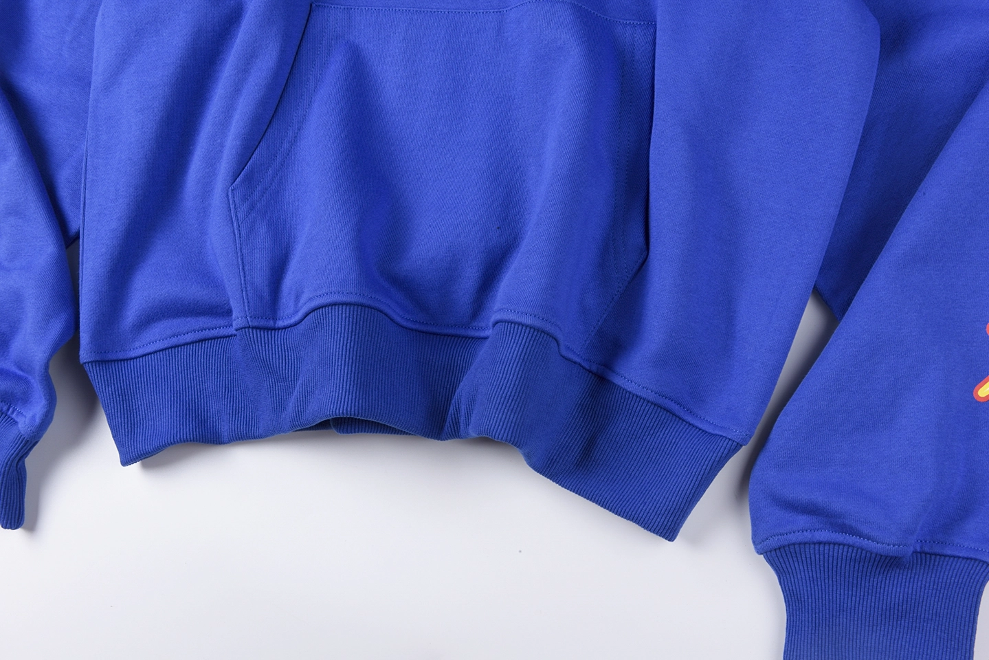 Glo Gang Blue Crown Spray Hoodie7