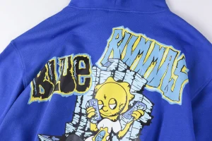 Glo Gang Blue Runnaz Records Graphic Hoodie9