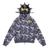 Glo Gang Cupid Heart Graphic Full Zip Hoodie