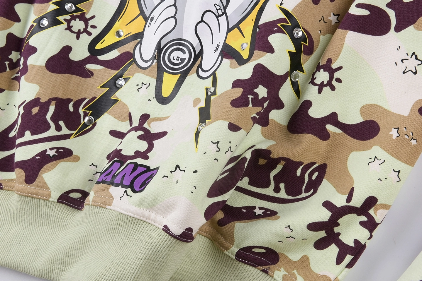 Glo Gang Glory Camouflage Hoodie11