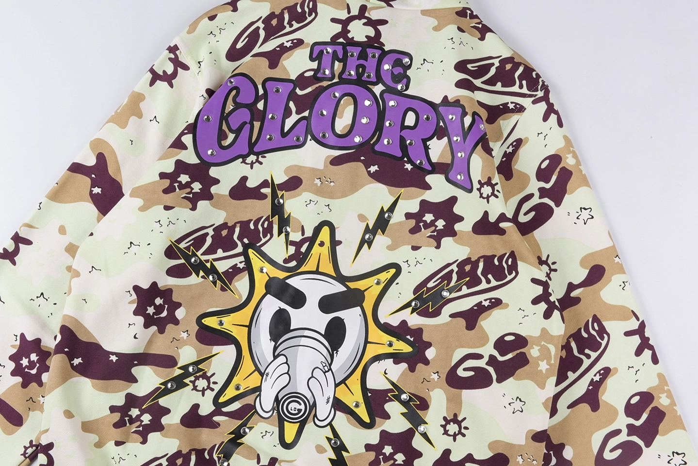 Glo Gang Glory Camouflage Hoodie5