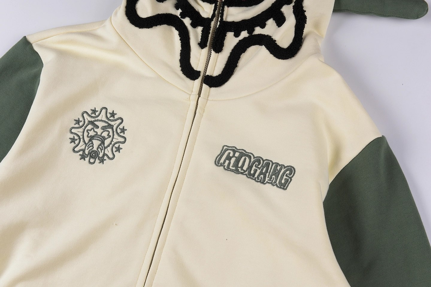 Glo Gang Statue of Liberty Mask Hoodie3