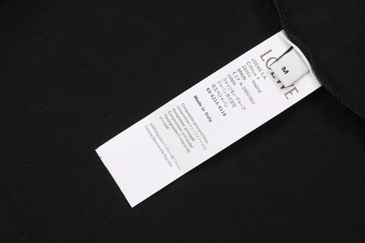 Wash tag