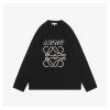 L Dislocated Logo Embroidered Shirt (Black/White)