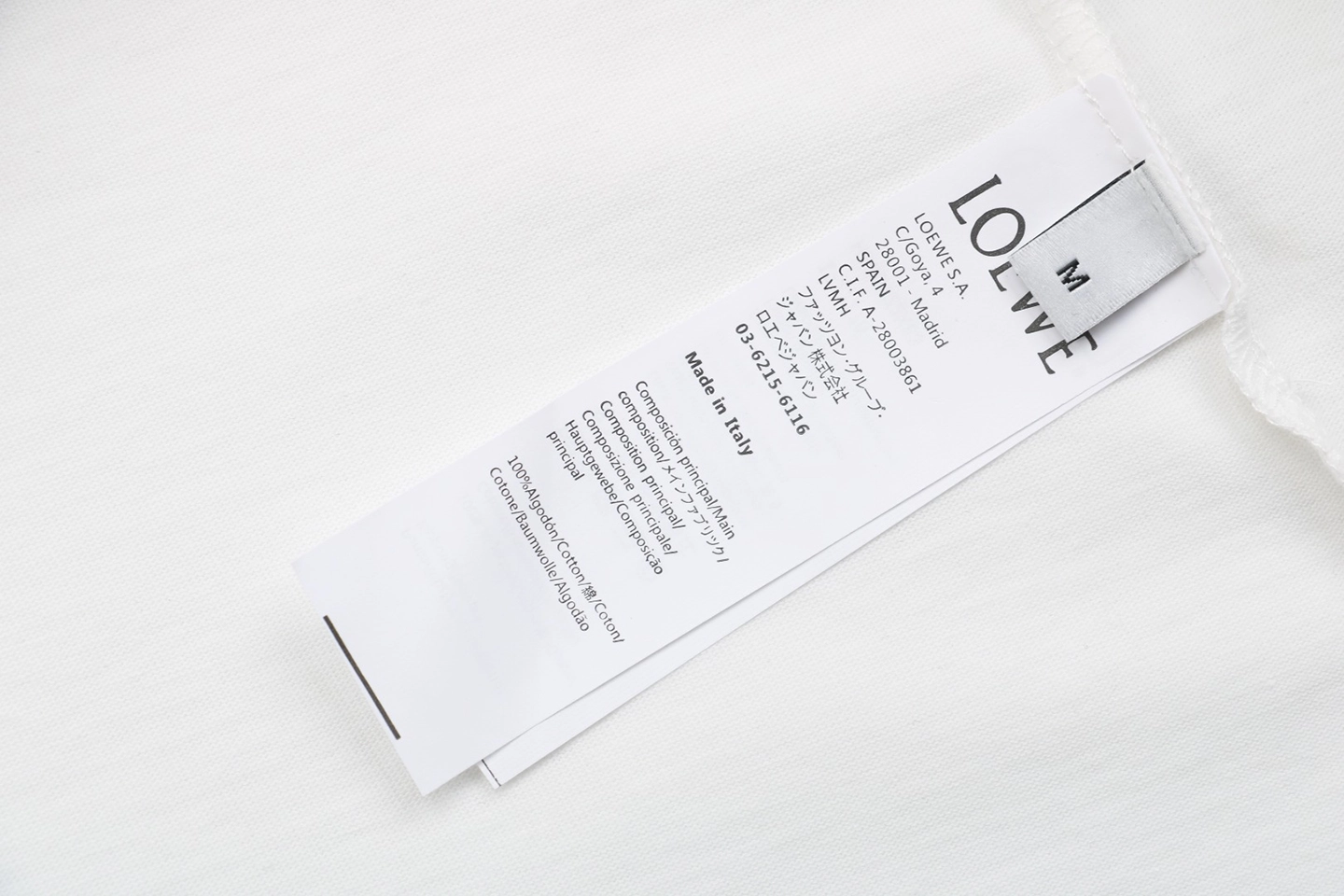 Wash tag