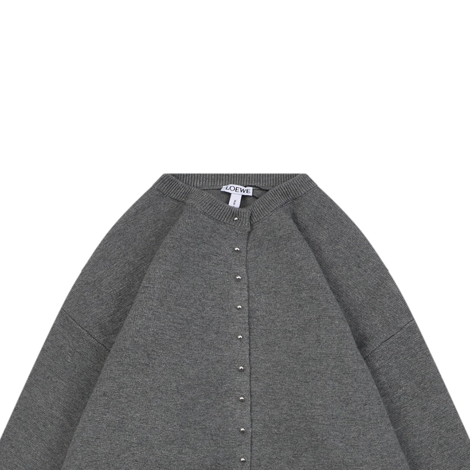 L Studded Cardigan Jacket