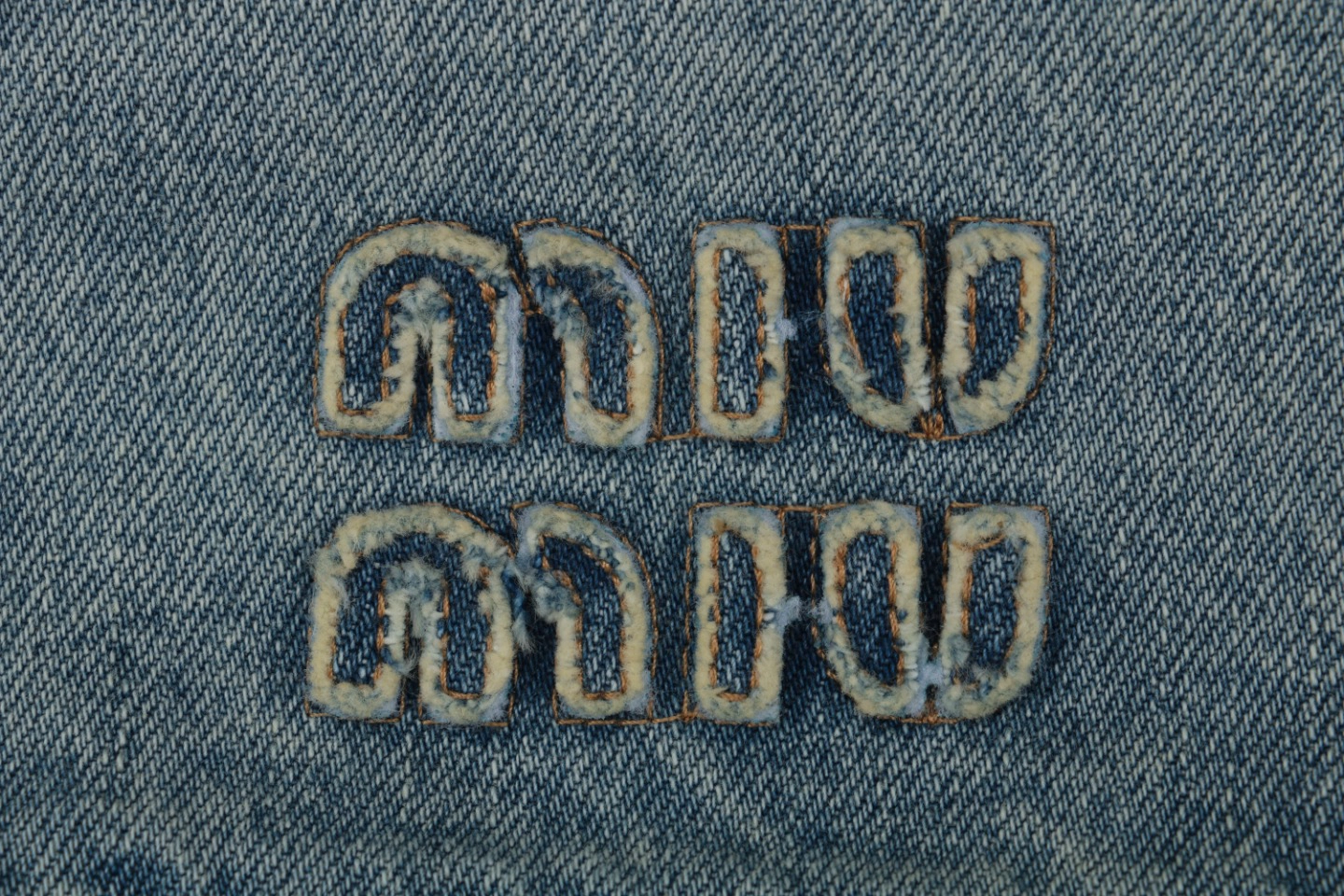 MM Letter Patch Embroidered Denim Jacket6.jpeg