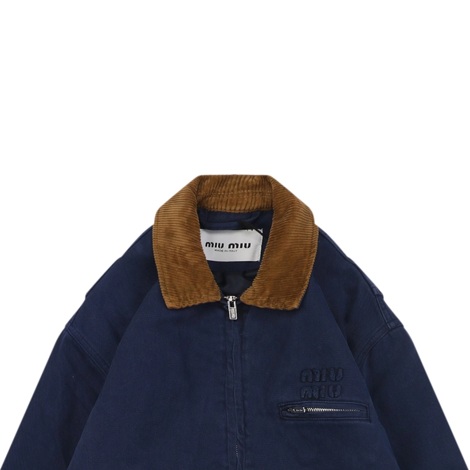MM Navy Workwear Padded Jacket