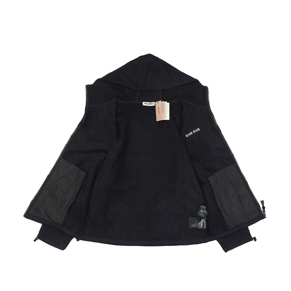 MM Small Logo Fleece Zip Hoodie
