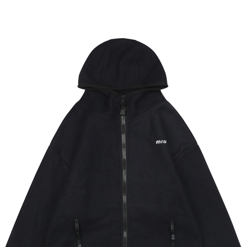 MM Small Logo Fleece Zip Hoodie