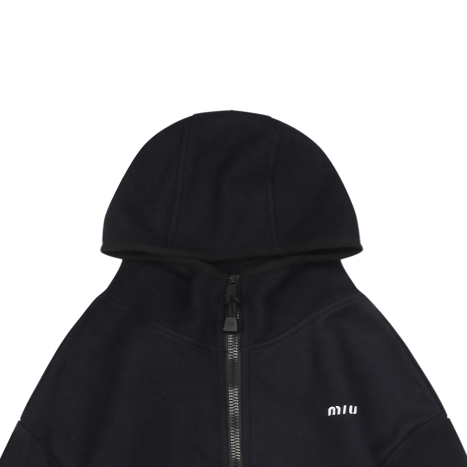 MM Small Logo Fleece Zip Hoodie