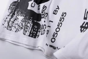 Sp5der Receipt Print White T-shirt6
