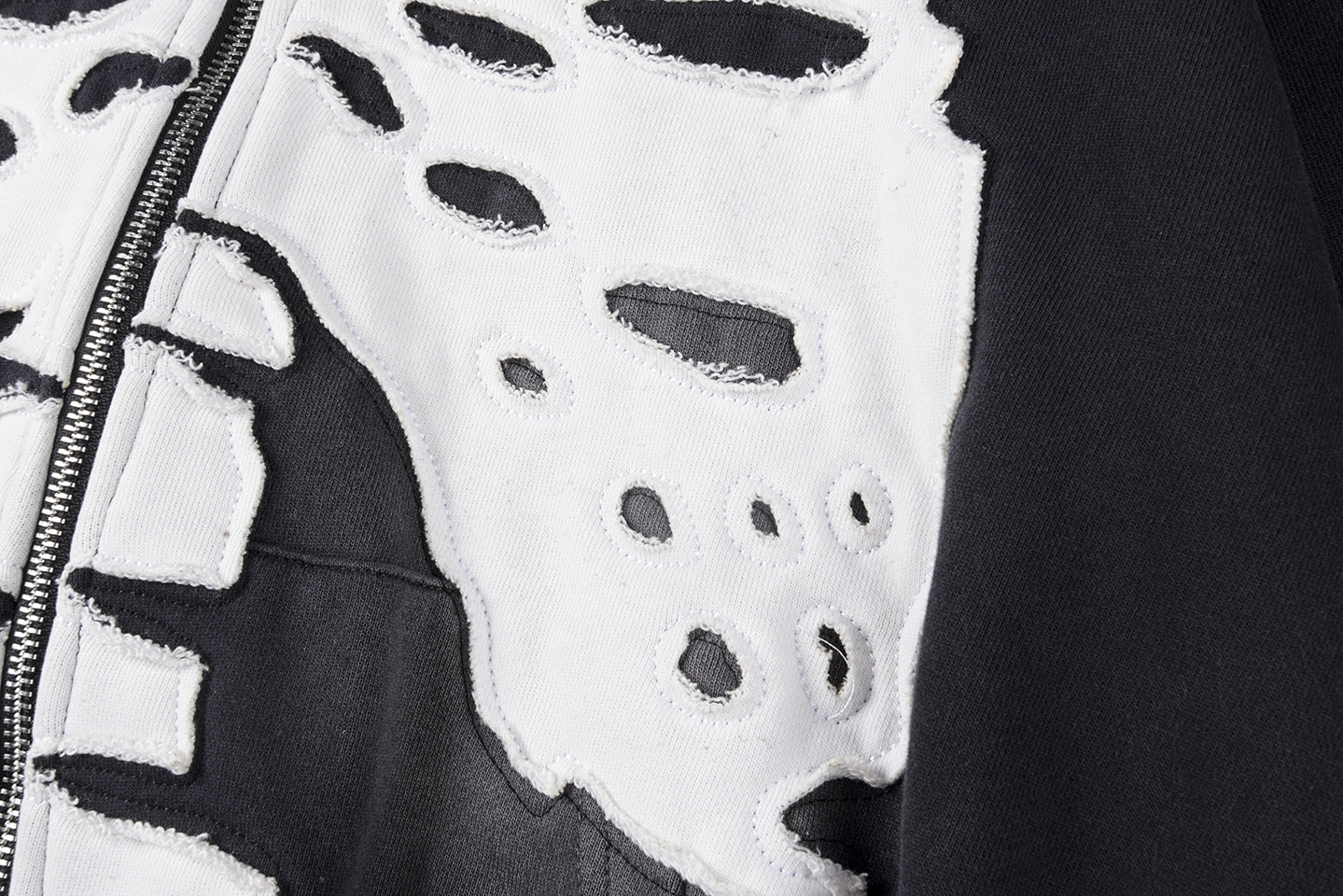 That’s A Awful Lot of Cough Syrup Skeleton Print Full Zip Hoodie12