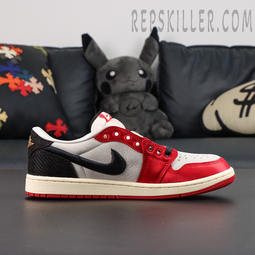 Trophy Room x Air Jordan 1 Retro Low OG SP 'Rookie Card - Away'