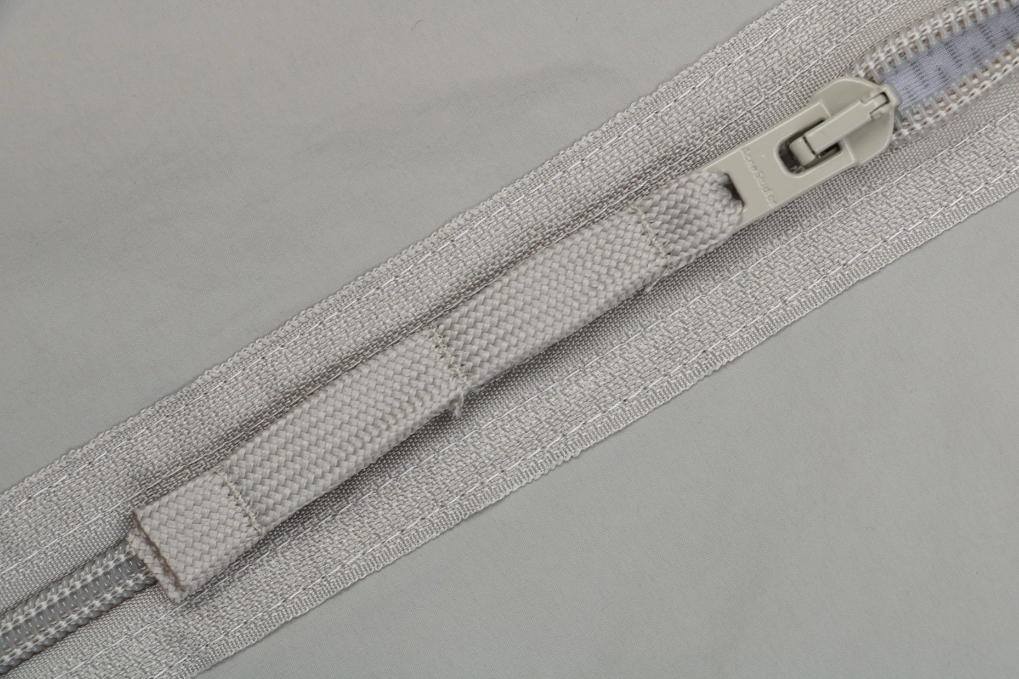 Acne Studios 1996 Embroidered Back Logo Jacket Grey Zipper