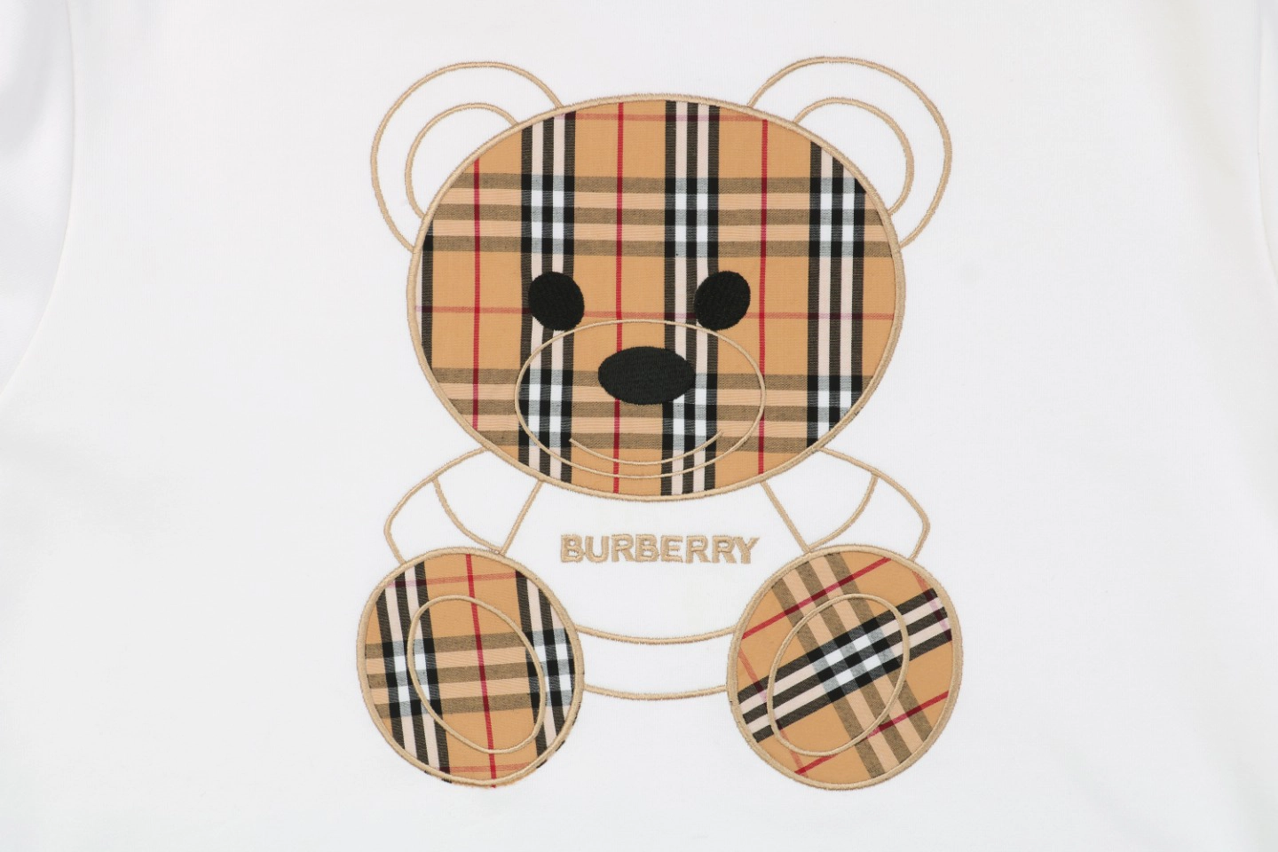 BBry Check Bear Embroidery Crewneck Sweatshirt14.jpeg