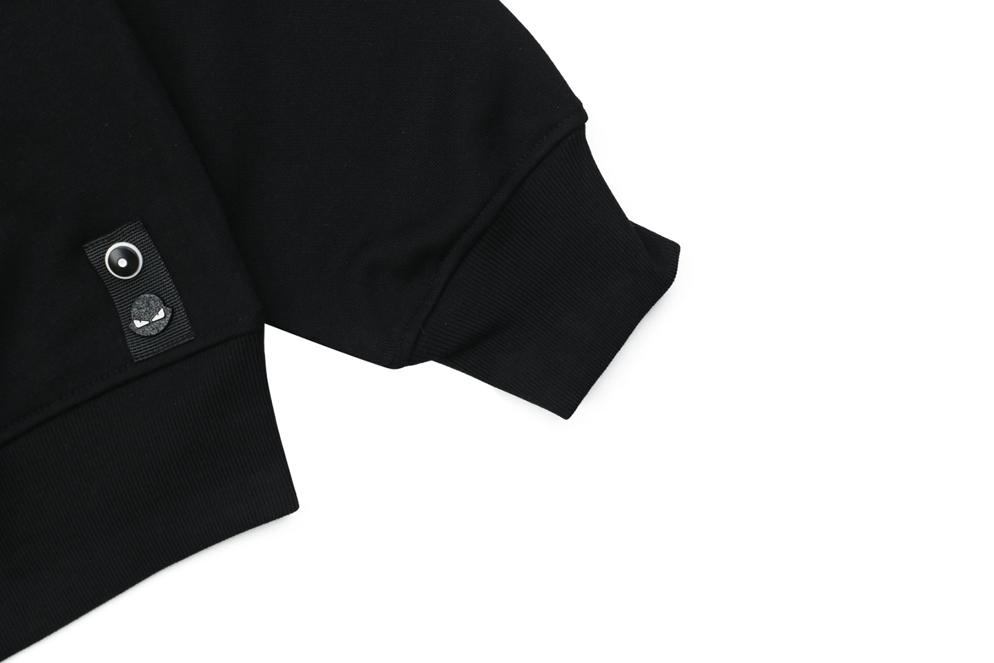 Fendi Tonal Double-F Embossed Crewneck Sweatshirt9.jpeg