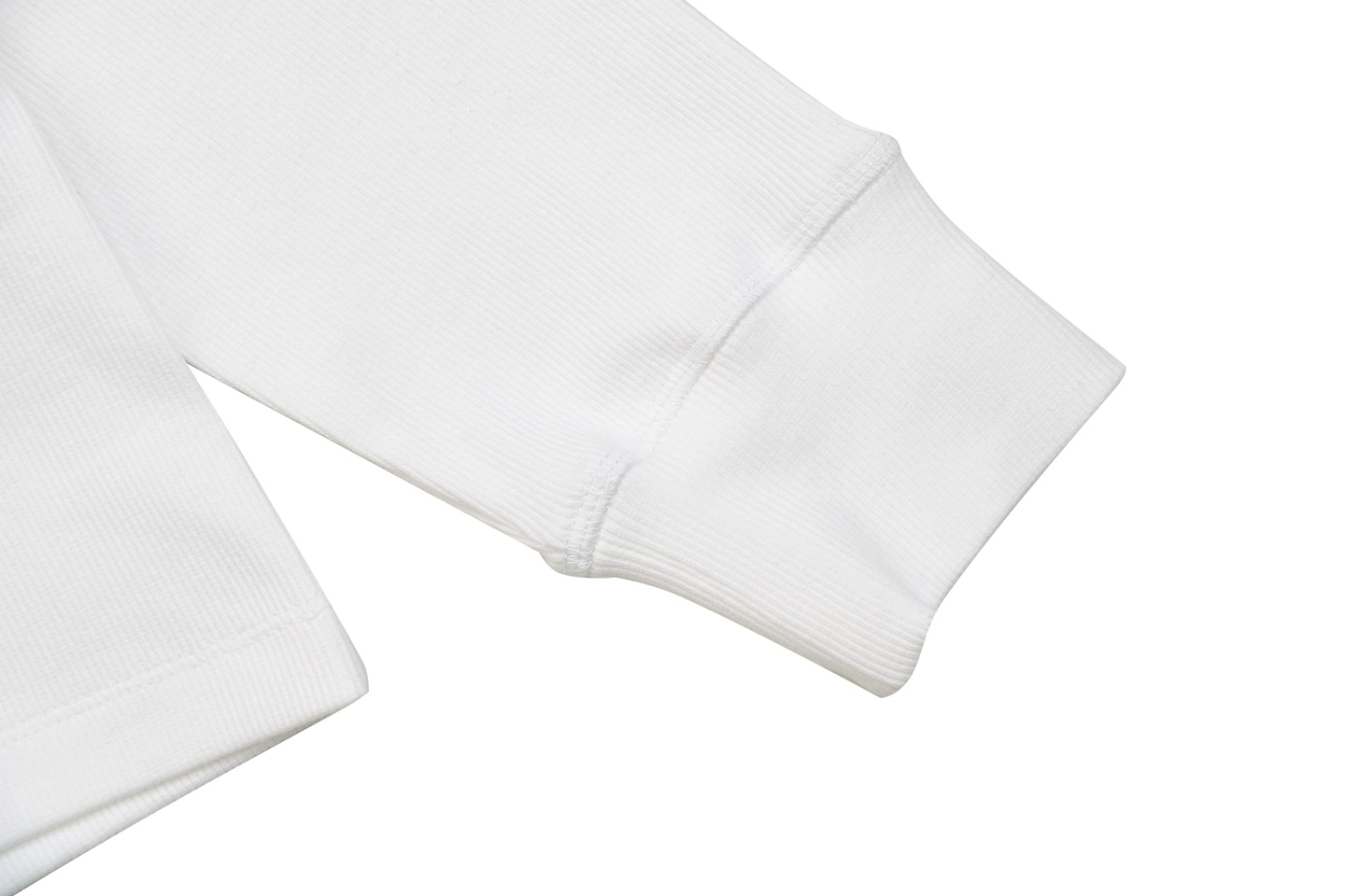 L Small Anagram Embroidery Crewneck Sweatshirt White